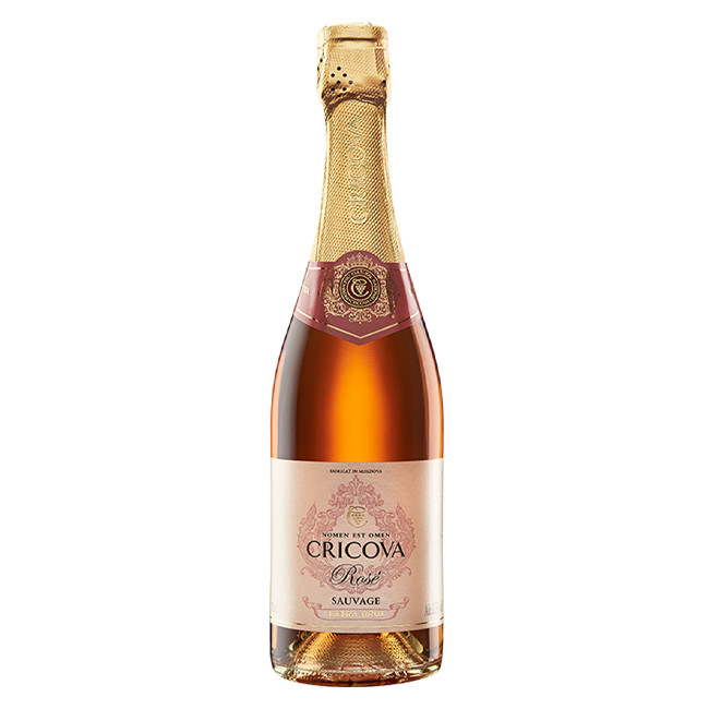 Cricova Sauvage Rosè Extra Brut